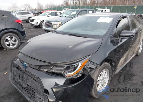 2022 Toyota Corolla Hybrid Le from USA, damaged, VIN JTDEAMDE6NJ049477